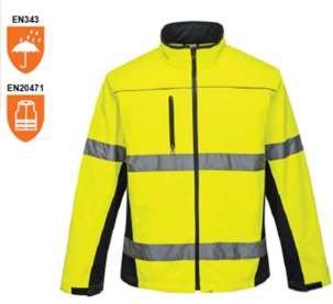 High-Vis Soft Shell Jacket 01