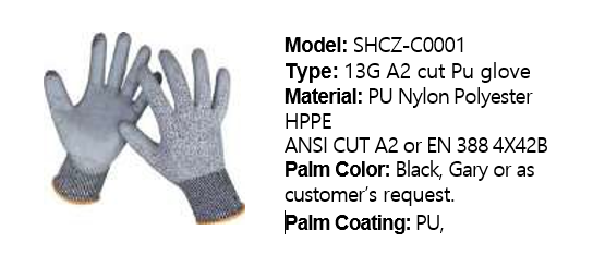 Cut Resistant Gloves SHCZ-C0001